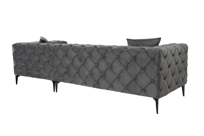 Atelier Del Sofa Como Eco Right - Antracita, Negro Atelier Del Sofa Como Eco Right - Antracita, Negro
